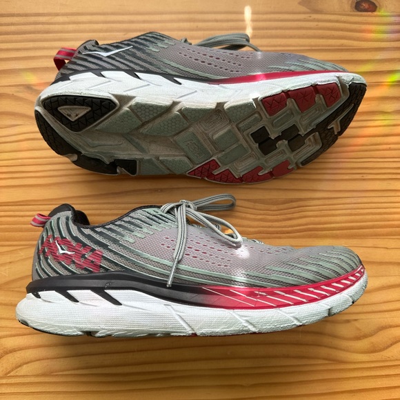 Hoka One One W Clifton 5 Running Shoes Size 7.5 - Picture 3 of 7